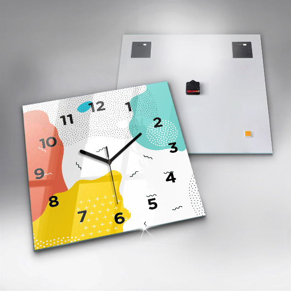 Square wall clock POP Abstraction