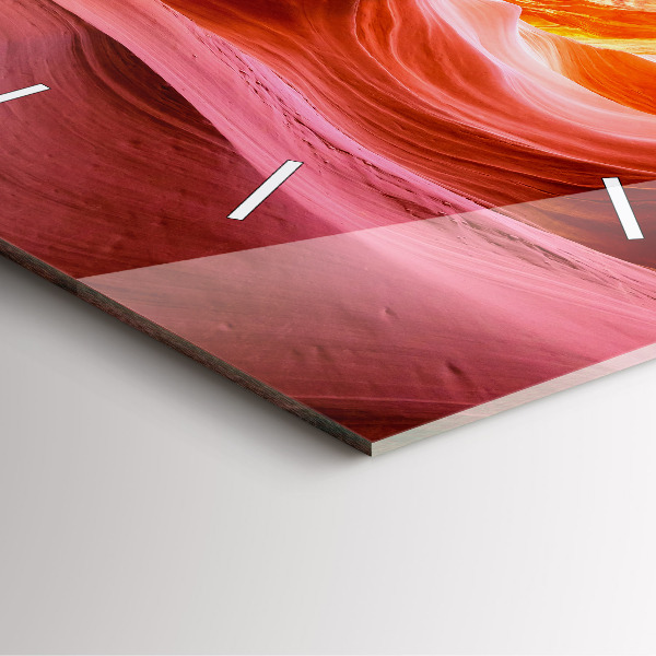 Square wall clock Canyon