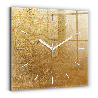 Square wall clock Decorative canvas