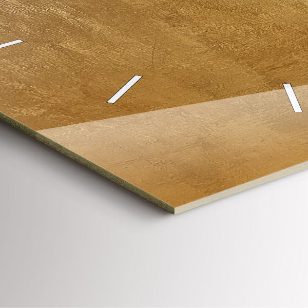 Square wall clock Decorative canvas