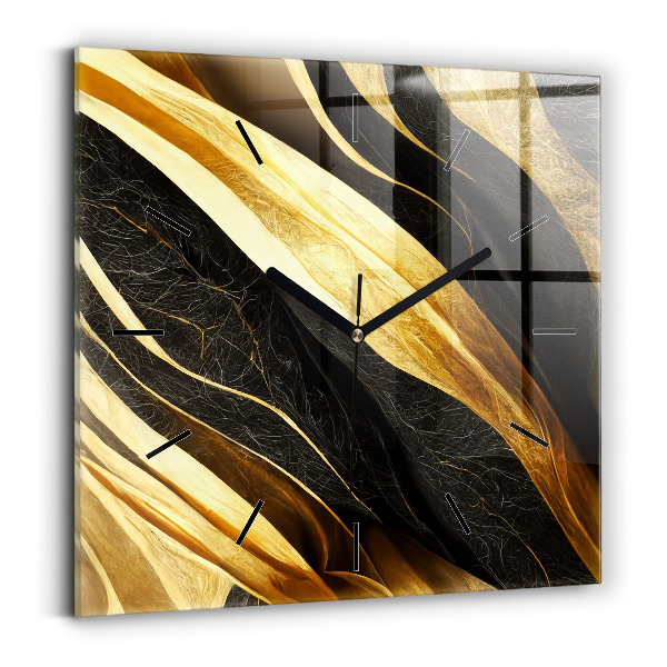 Square wall clock Elegant abstraction
