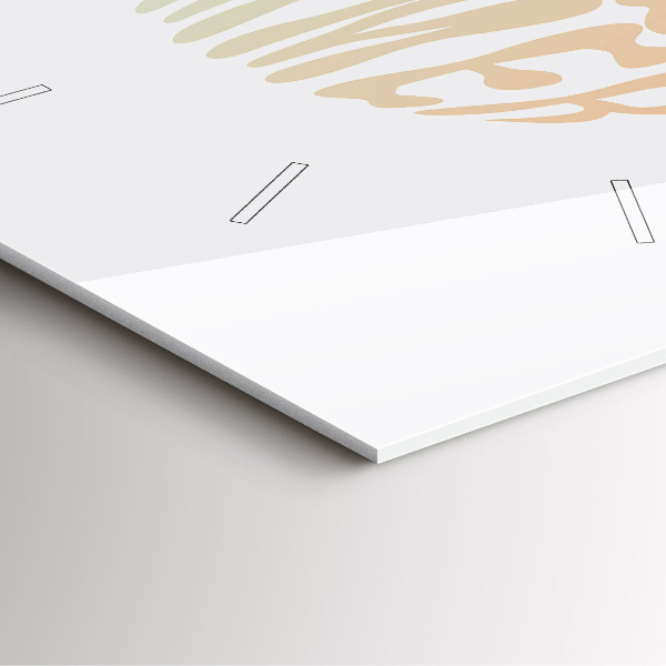 Square wall clock Hello Summer!