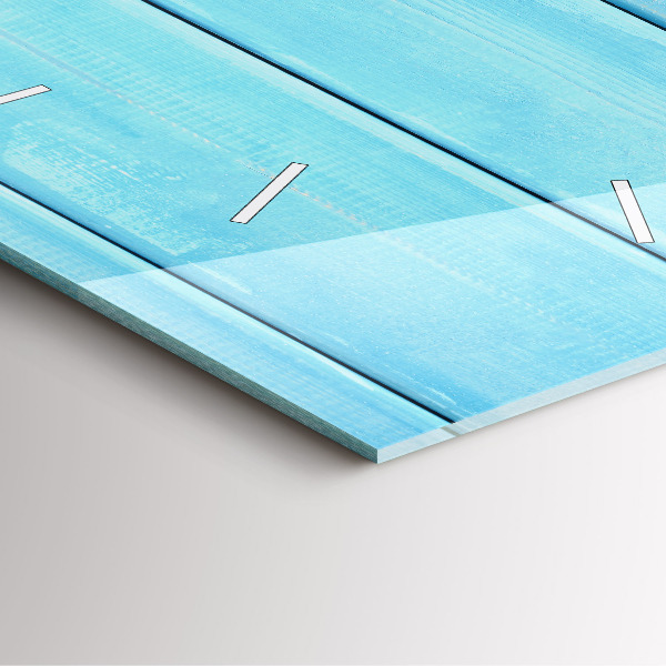 Square wall clock Beach accessories and boards