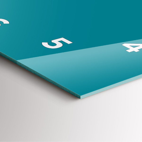 Square wall clock Maritime