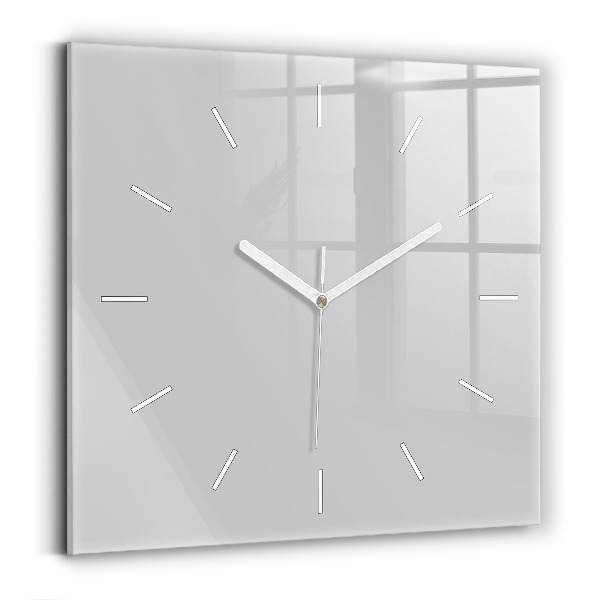 Square wall clock Light Gray