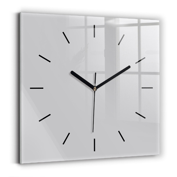 Square wall clock Light Gray