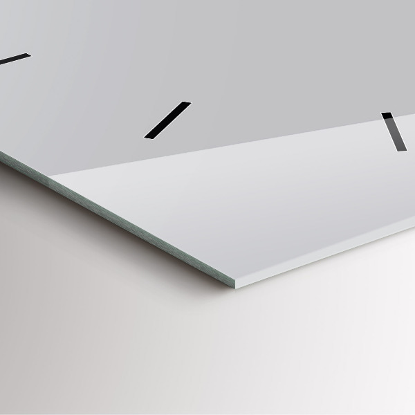 Square wall clock Light Gray