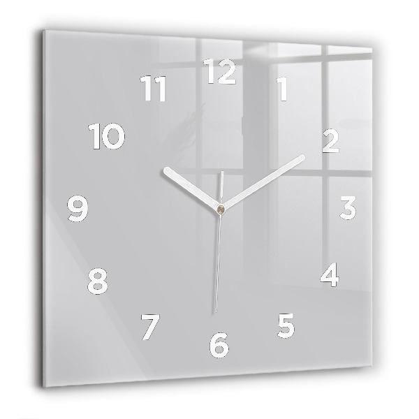 Square wall clock Light Gray