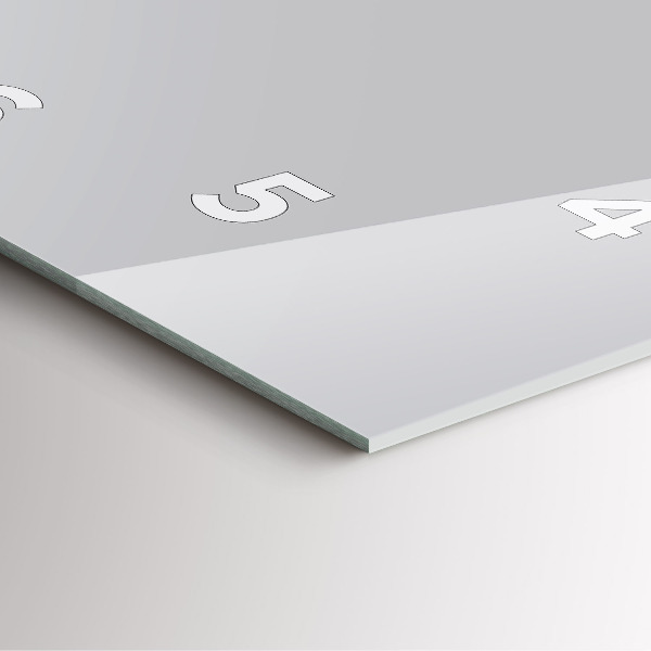 Square wall clock Light Gray