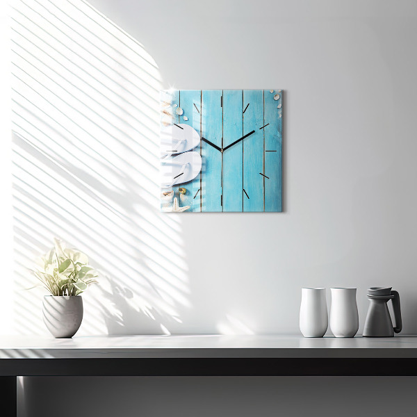 Square wall clock Holiday accessories