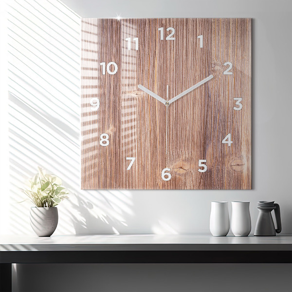Square wall clock Peppers