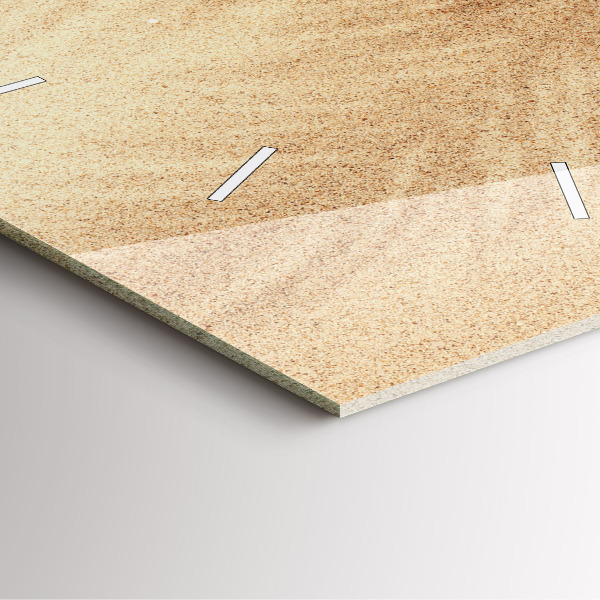 Square wall clock Golden abstraction