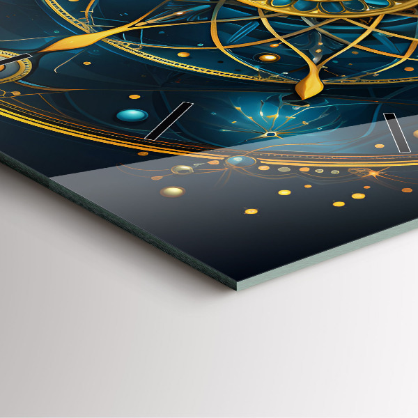 Square wall clock Horoscope clock