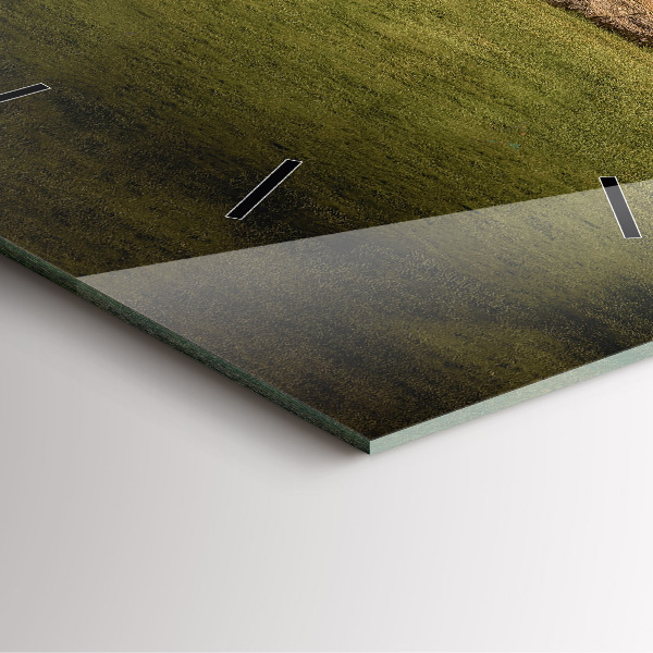 Square wall clock Stonehenge Nimbostratus