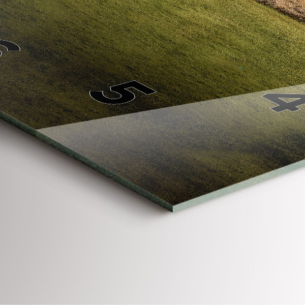 Square wall clock Stonehenge Nimbostratus