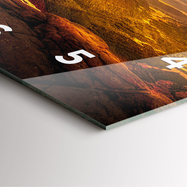 Square wall clock Grand Canyon Arizona