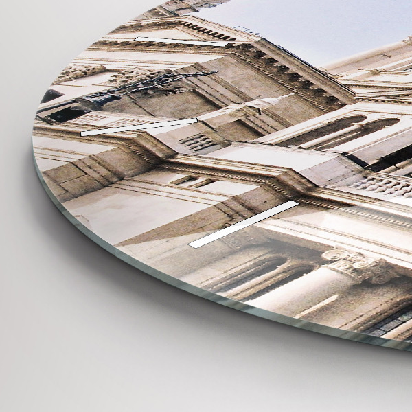 Round glass wall clock St. Stephen's Basilica