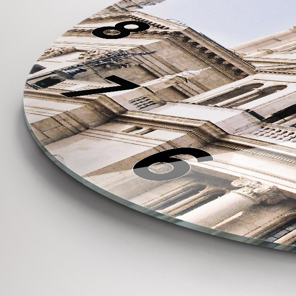 Round glass wall clock St. Stephen's Basilica