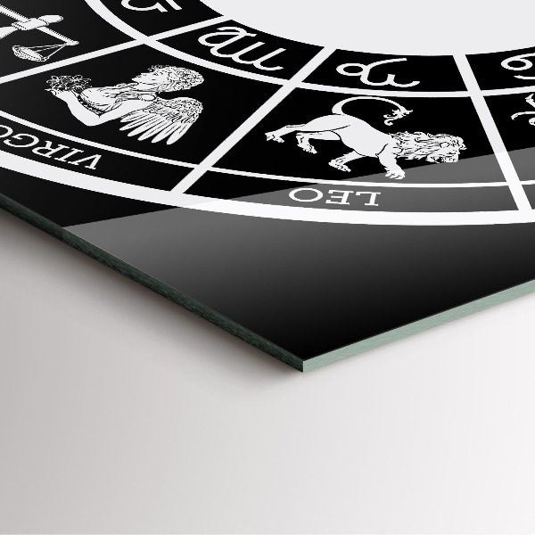 Square kitchen clock Zodiac