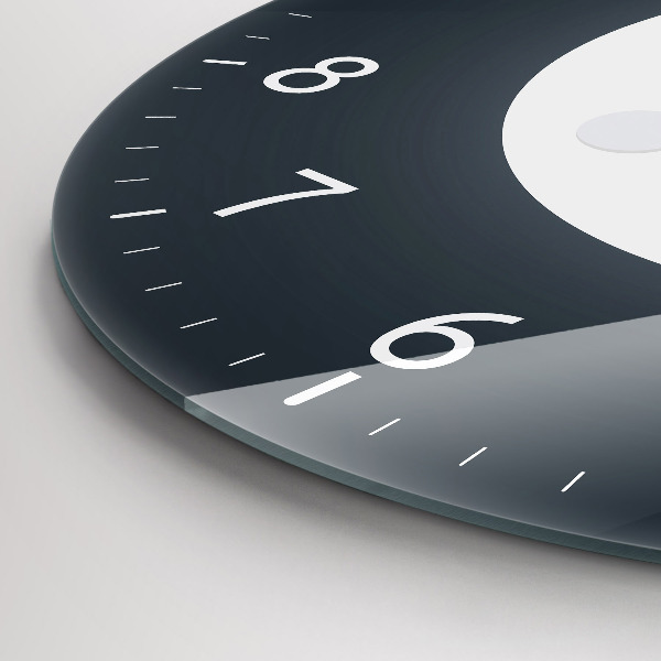 Round wall clock Full Moon